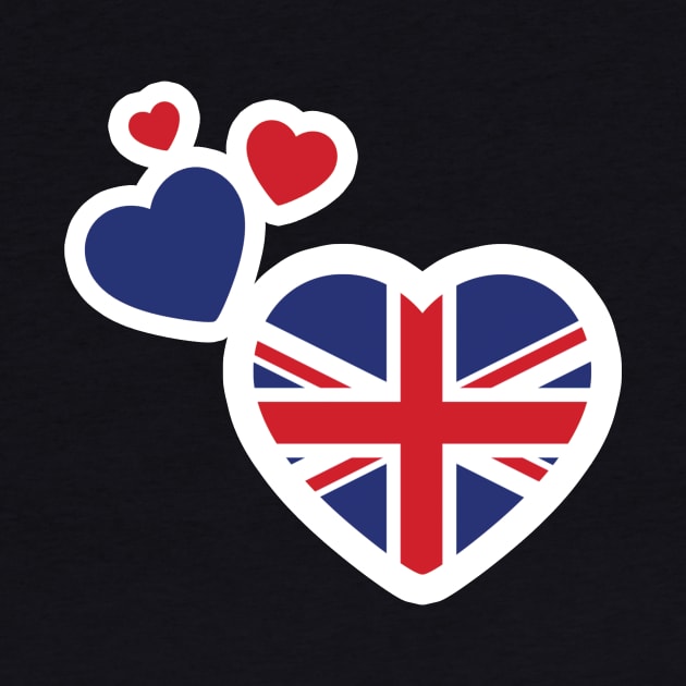 I Love The United Kingdom! by ShirtAtlas